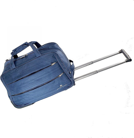 Bartuggi 718-005 Sack Voyage 46lt Blue with Wheels Fabric L50xW27xH34cm