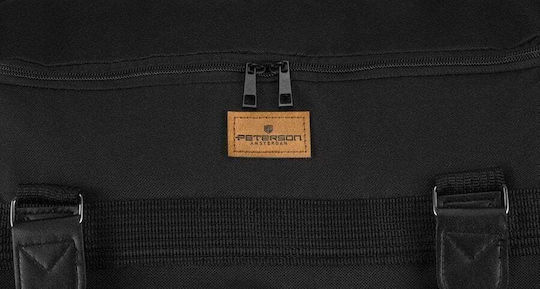 Peterson Reisetasche Schwarz Stoff