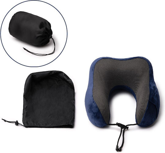 Next Memory Foam Travel Pillow Black