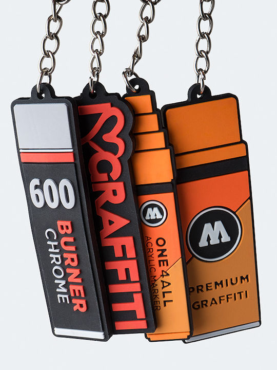 Molotow Keychain Burner Chrome 600 Ml Molotow Black One Size 800761burnerchrome600ml