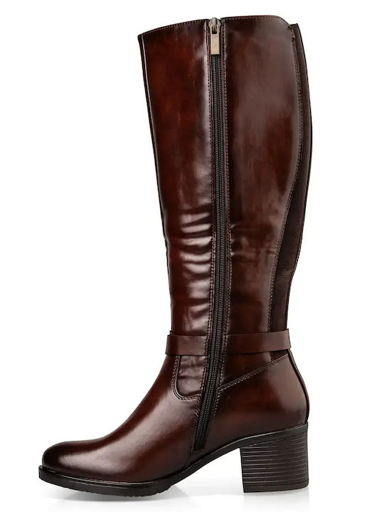 Damenstiefel Braun