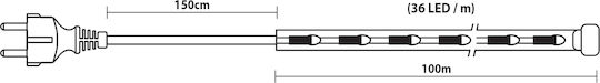 Christmas Light Tube Blue 220V 100m IP44