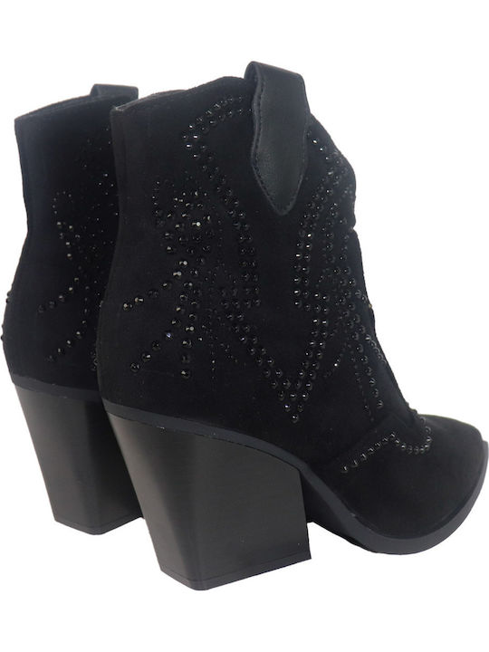 Stiefeletten Damen Schwarz