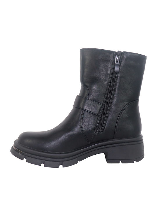 Stiefeletten Damen Schwarz