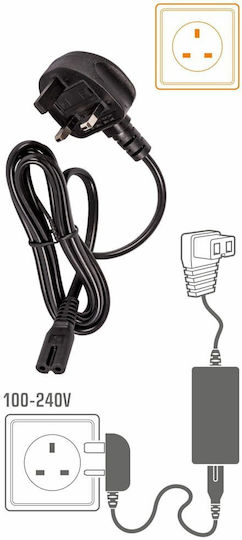 Arkas Frigider Portabil 39lt 100-240V / 12V / 24V Negru