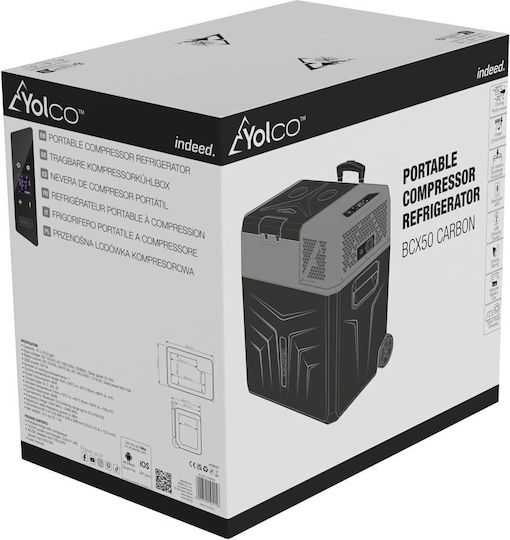 Arkas Frigider Portabil 39lt 100-240V / 12V / 24V Negru