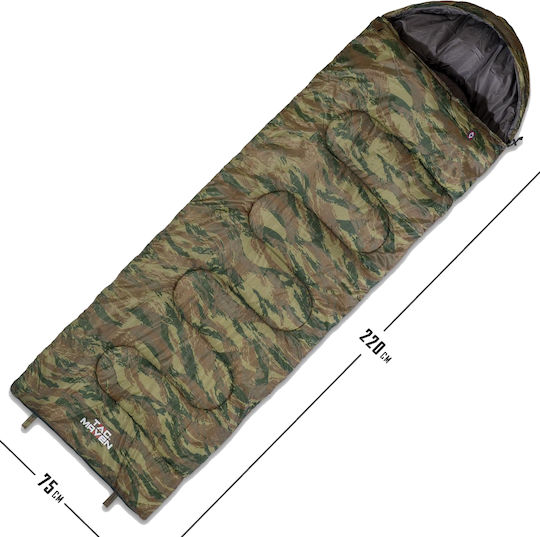 Pentagon Sleeping Bag Single 2 Seasons Greek Lizard