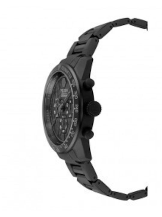 Philipp Plein Pleinmeter Superlative Chrono Ρολόι Μπαταρίας Philipp Plein Pleinmeter Superlative Chrono Ρολόι Μπαταρίας