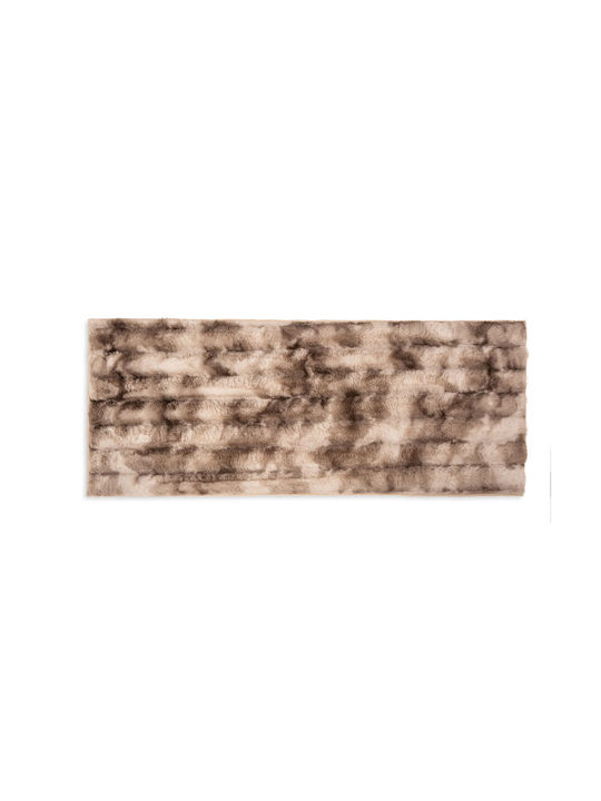 Mc Decor Modern Bedroom Rugs Set Brown 27102 3pcs