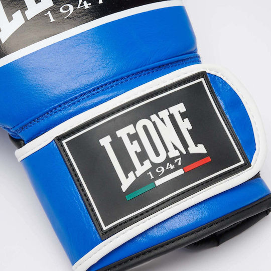 Leone 1947 Mănuși de Box din Piele pentru Competiție Albastru