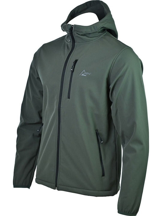Apu Parnes Μπουφάν Softshell Πράσινο