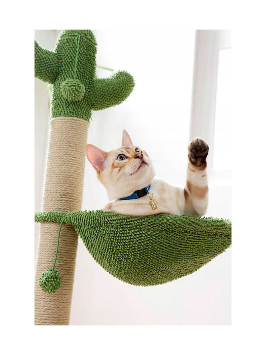Homea Котешко драскало Зелен 40x40x96см.
