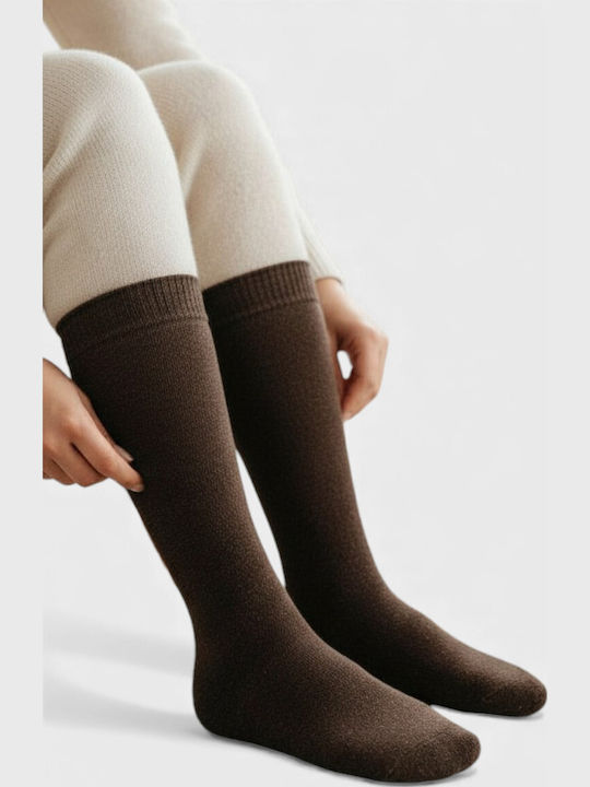 Pro Socks Damen Socken Brown 1Pack