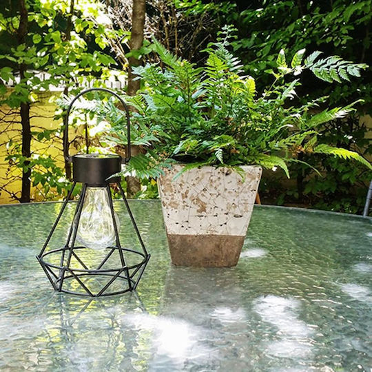 Xanlite Retro Solar Light Floor Traffic light Warm White 2700K with Photocell 24cmx15cmcm