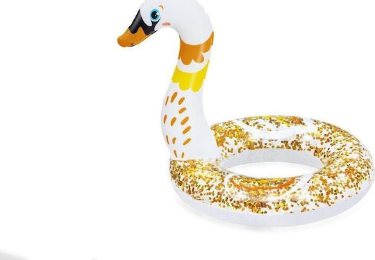 Bestway Детски Плувен Кръг Swan с Диаметър 61см. от 0 Години Бял