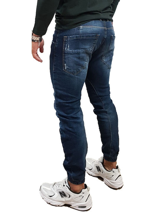 Cover Jeans S Type Мъжко Джинсово Панталон Еластичен Свободна Кройка Син Деним Cover Jeans S Type Мъжко Джинсово Панталон Еластичен Свободна Кройка Син Деним