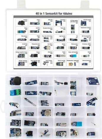 Μικροηλεκτρονικά Allnet 4duino Sensor Kit 40 In 1 Set