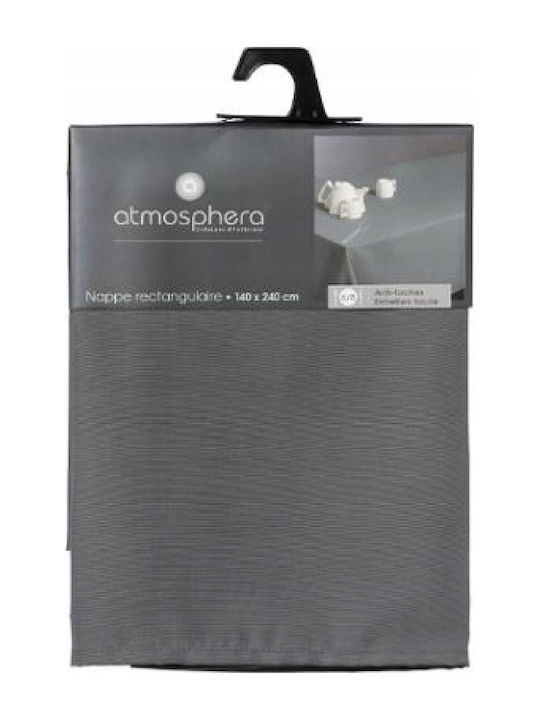 Atmosphera Τραπεζομάντηλο Ανθρακί 140x240εκ.