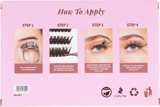 Emmanouela Cosmetics Τουφάκια Μαύρα