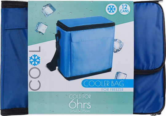 Excellent Houseware School Insulated Hand Lunch Bag Blue