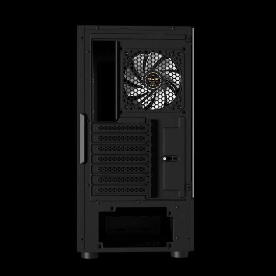 Gamdias ATLAS E2 Gaming Midi Tower Κουτί Υπολογιστή με ARGB Φωτισμό Μαύρο