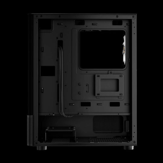 Gamdias ATLAS E2 Gaming Midi Tower Κουτί Υπολογιστή με ARGB Φωτισμό Μαύρο