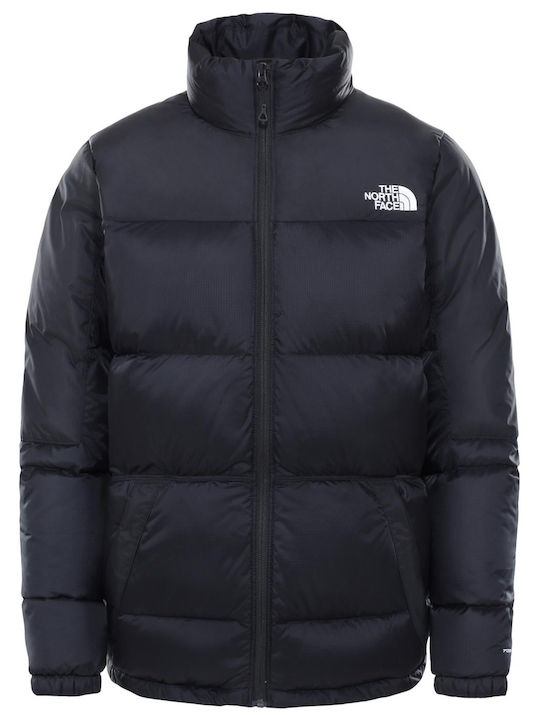 Diablo Women's for Hiking Short Puffer Jacket for Winter with Hood Black