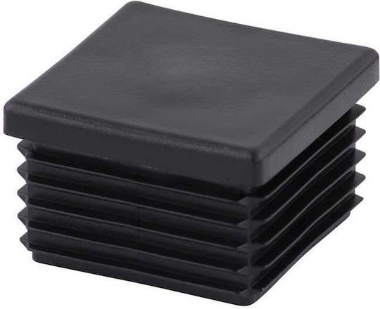 Ταπα Πλαστικη 120mmx120mm Μαυρη