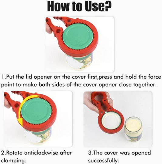 Uncle George Plastic Can Opener for Jars