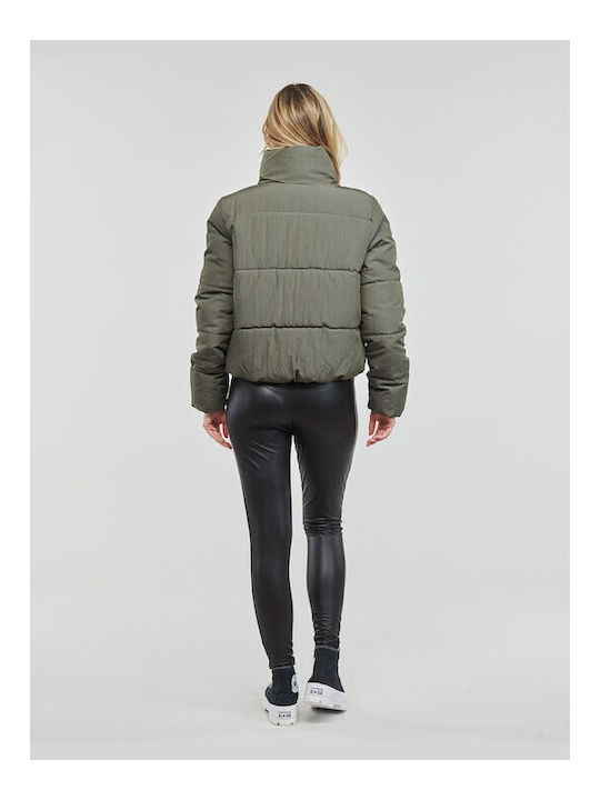 Women's Short Puffer Jacket for Winter Rosin