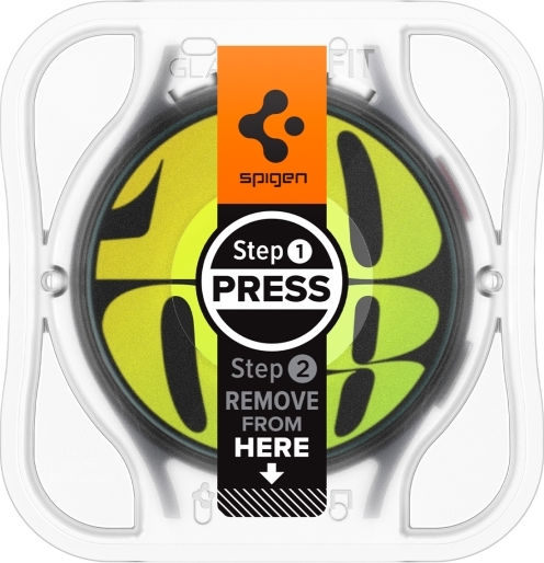 Spigen Glas.tR EZ Fit Tempered Glass for the Galaxy Watch7 44mm 2pcs AGL08493