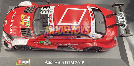 Bburago Audi RS 5 DTM #33 Spielzeugauto Rot 1:32 Für 5+ Jahre