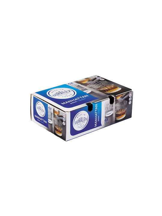 Duralex Manhattan Ποτήρι Ουίσκι από Κρύσταλλο 310ml