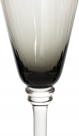 Secret de Gourmet Pahar pentru Vin Alb din Sticlă în Culoarea Gri 280ml