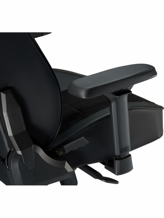 Serioux Prime Artificial Leather Gaming Chair with Adjustable Arms Gray