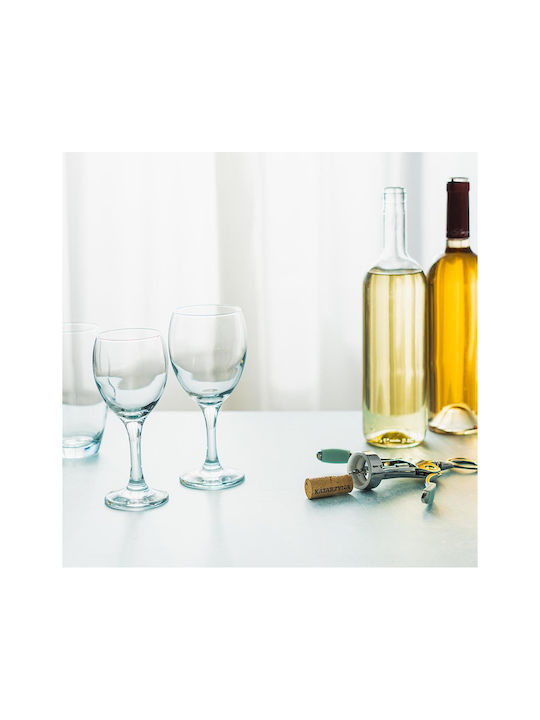 Luigi Ferrero Set Gläser Cocktail/Trinken aus Glas 340ml 6Stück