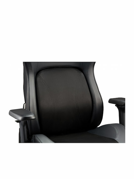 Serioux Prime Artificial Leather Gaming Chair with Adjustable Arms Gray
