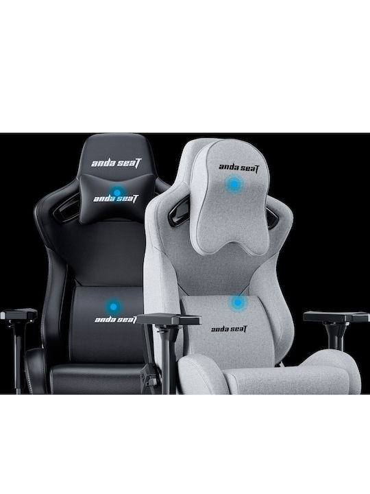 Anda Seat Kaiser 2 Frontier XL Καρέκλα Gaming Δερματίνης με Ρυθμιζόμενα Μπράτσα Γκρι