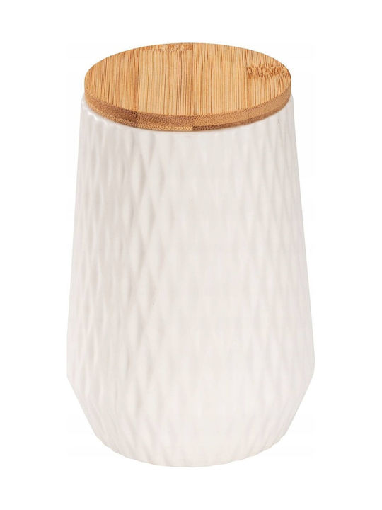 Wenko Vase General Use with Lid Ceramic 600ml