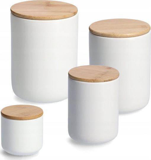 Zeller General Use Vase with Lid Ceramic 1540ml