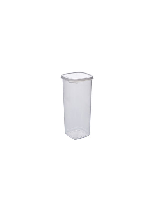 UnicUtil Set 18 Bucăți Vaze Utilizare Generală cu Capac Plastic Alb 550ml 18 Bucăți