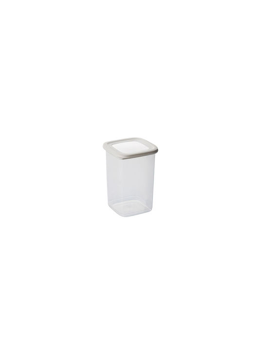 UnicUtil Set 15 Bucăți Vaze Utilizare Generală cu Capac Plastic Alb 10x9.5x10cm 15 Bucăți