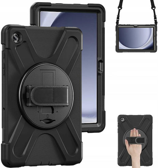 Strado Back Cover Rezistentă Negra (Samsung Galaxy Tab A9 Plus 11)