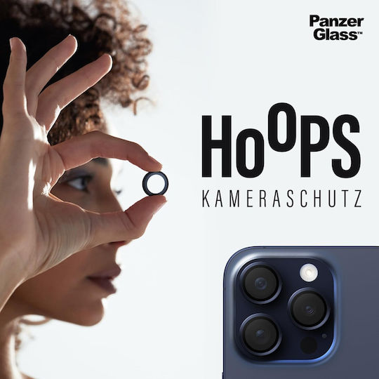 PanzerGlass Hoops Camera Protection Tempered Glass Transparent for the Samsung Galaxy A56 5G