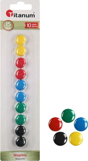 Titanum Magnete Tafeln 15mm 10 Stück
