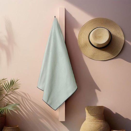 Nima Riva Πετσέτα Microfiber Σώματος Διπλής Όψεως Aqua 90x160εκ.