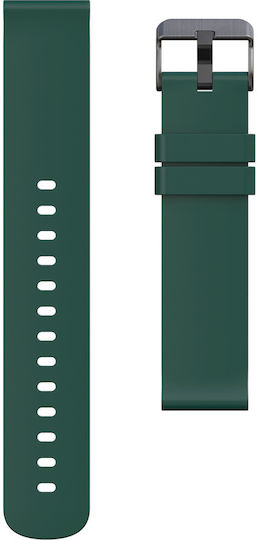 Canyon SW-58 Aluminium Wasserdicht Smartwatch mit Pulsmesser (Silver Green)