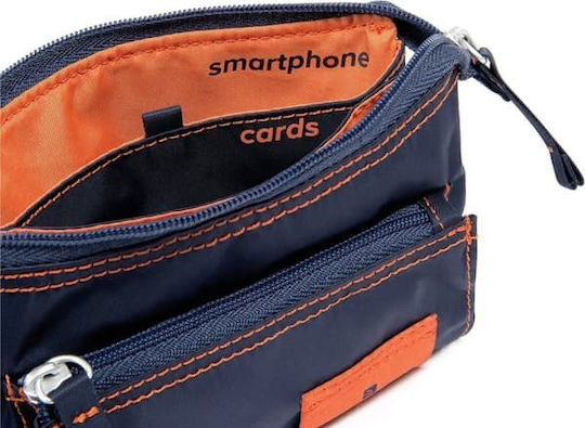 Tucano Lampino Universal Pouch Bag Phones Other Devices Up To 5.5" 15 Cm X 10 Cm Blue