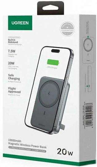 Ugreen PB562 MagSafe Power Bank 10000mAh 20W with USB-C Port Power Delivery Black