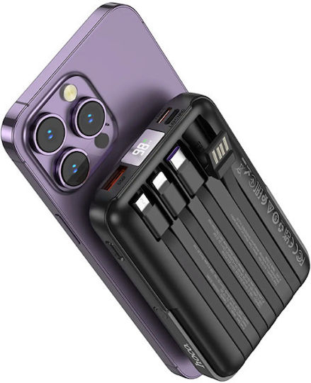 Hoco J135 Rico MagSafe Power Bank 10000mAh 22.5W Schwarz
